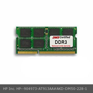 DMS AT913AA#AKD ProBook 4520s 4GB DMS Certified Memory 204 Pin DDR3-1333 PC3-10600 512x64 CL9 1.5V SODIMM DMS Data Memory Systems Replacement for HP Inc 